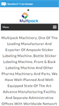 Mobile Screenshot of labelingmachineindia.net